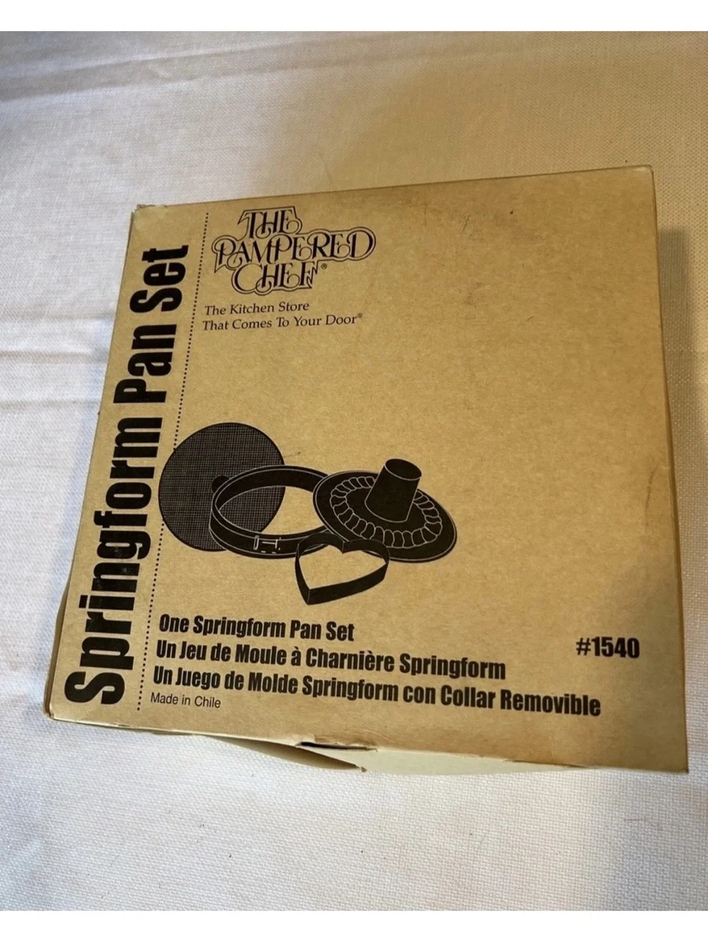 Pampered Chef Springfoam Pan Set